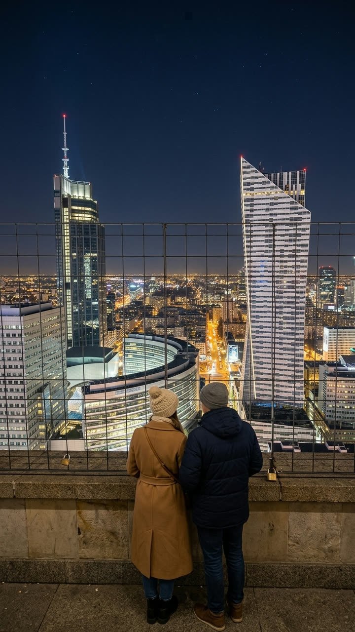 Varsovie vue du 30e étage